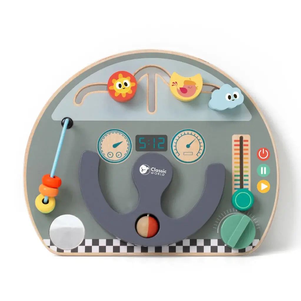 Multifunctional Traveling Steering Wheel Busy Board