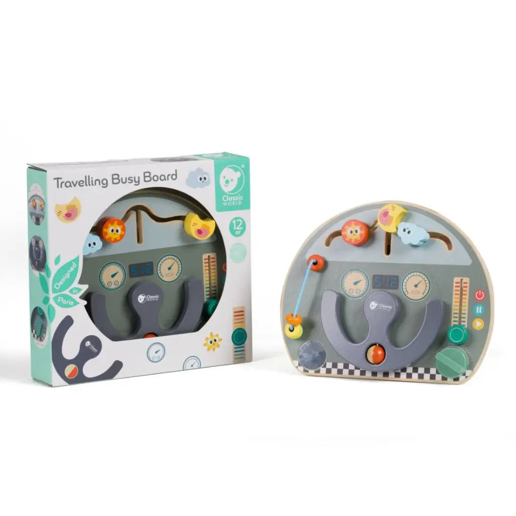 Multifunctional Traveling Steering Wheel Busy Board