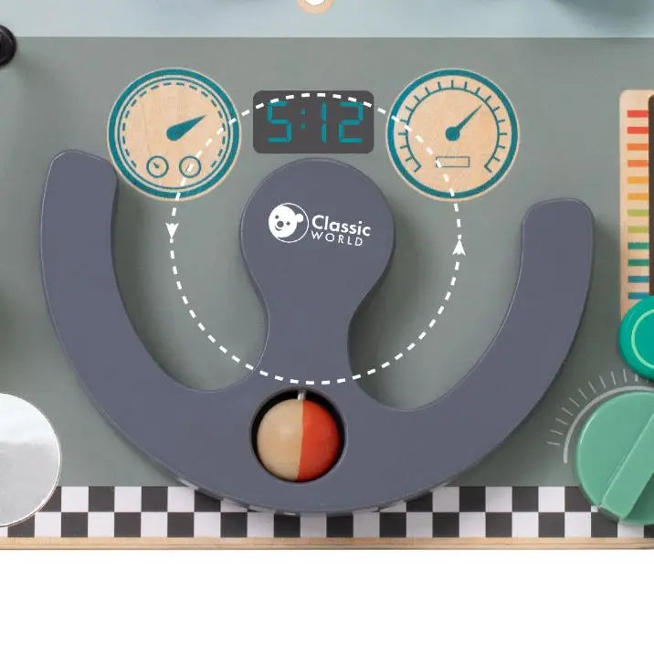 Multifunctional Traveling Steering Wheel Busy Board