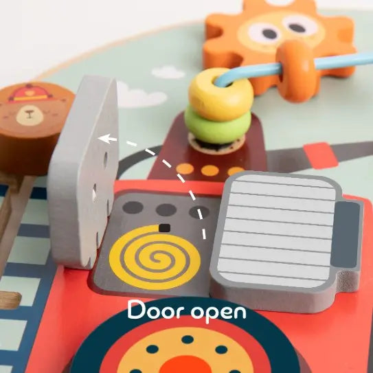 Multifunctional Fire Truck Busy Board