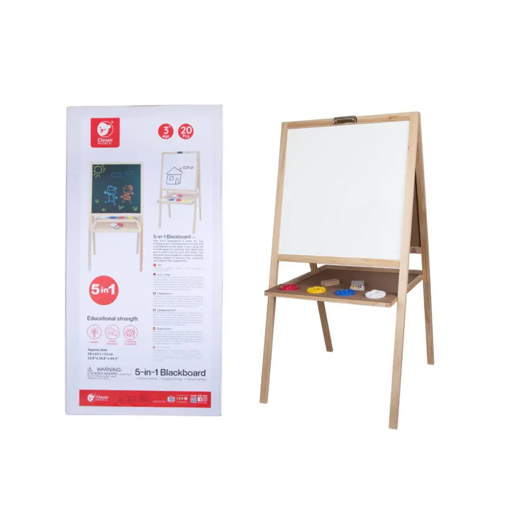 5-In-1 Writing & Drawing Board with Accessories