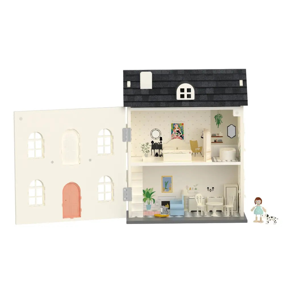 DIY Wooden Vintage Dollhouse