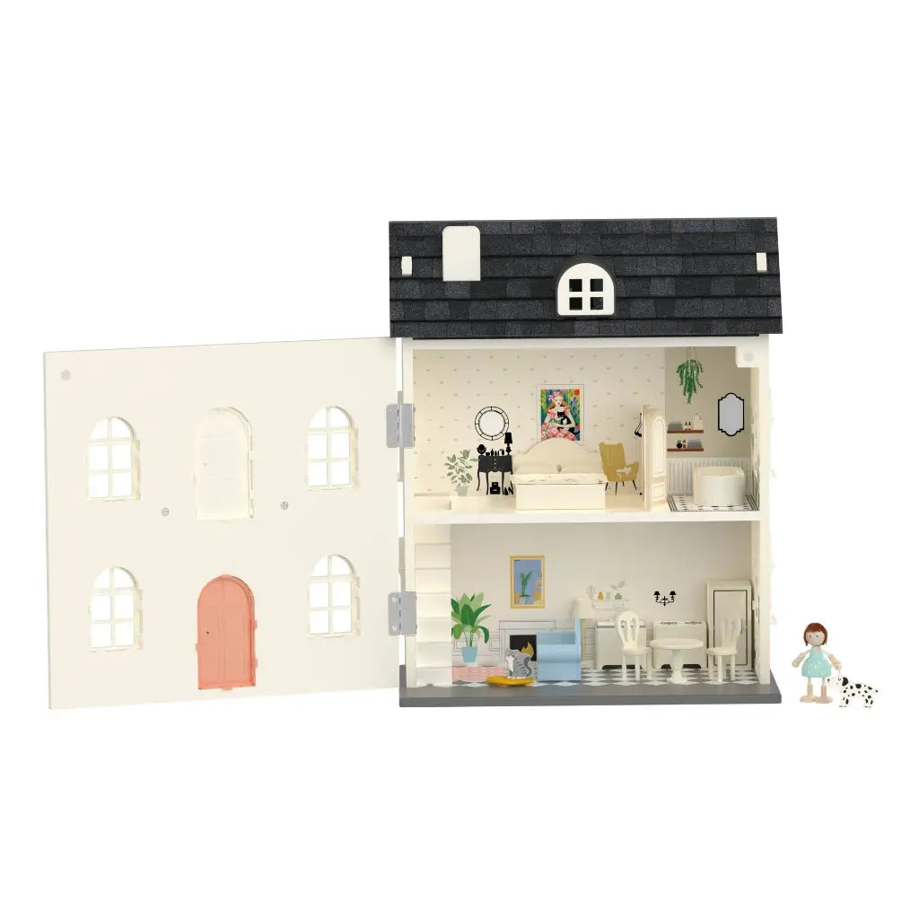 DIY Wooden Vintage Dollhouse
