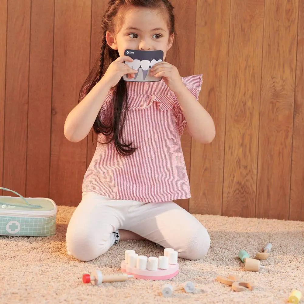 Wooden Little Dentist Playset