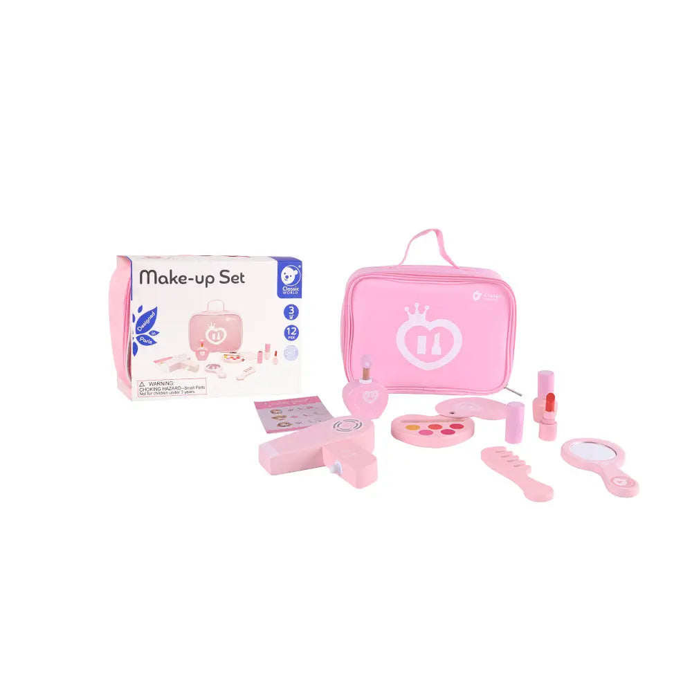 Wooden Make-up Set with Accessories