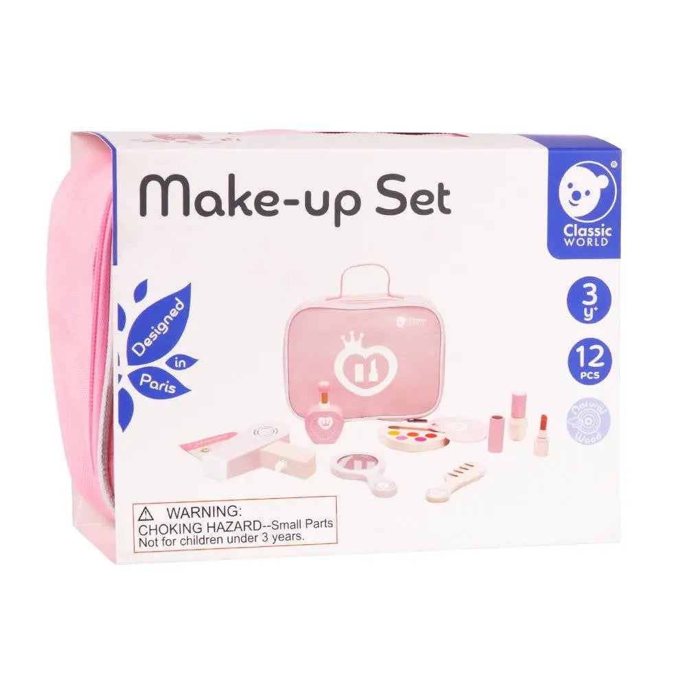 Wooden Make-up Set with Accessories