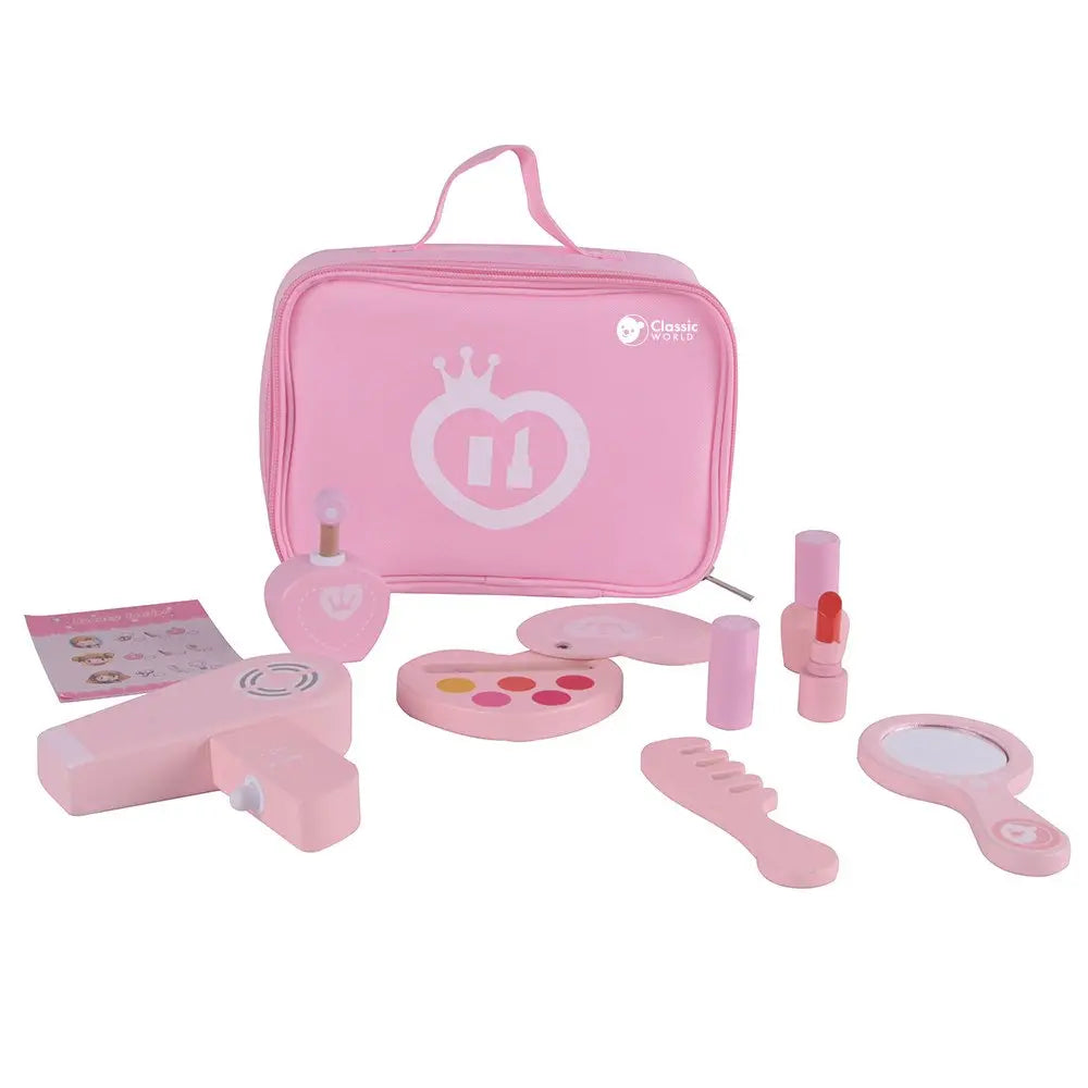 Wooden Make-up Set with Accessories