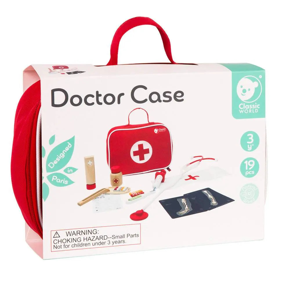 Wooden Doctor Playset