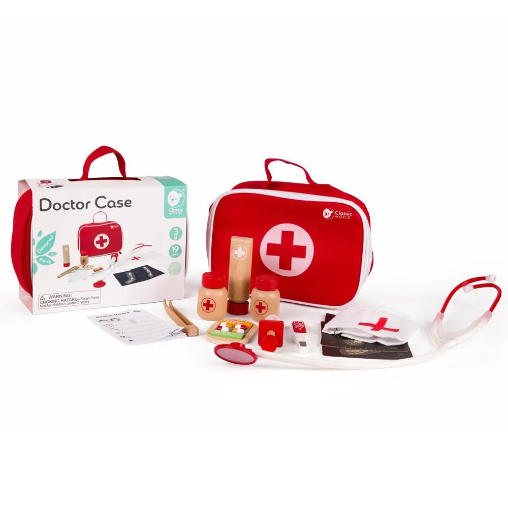 Wooden Doctor Playset