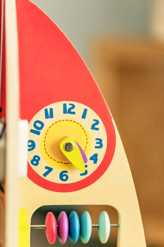 Wooden Space Rocket Playset