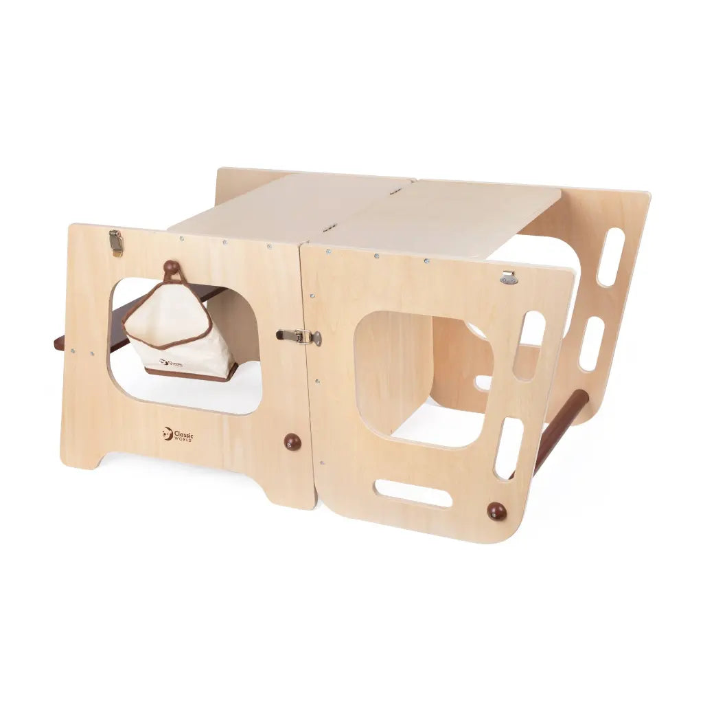 Wooden Convertible Helper Tower
