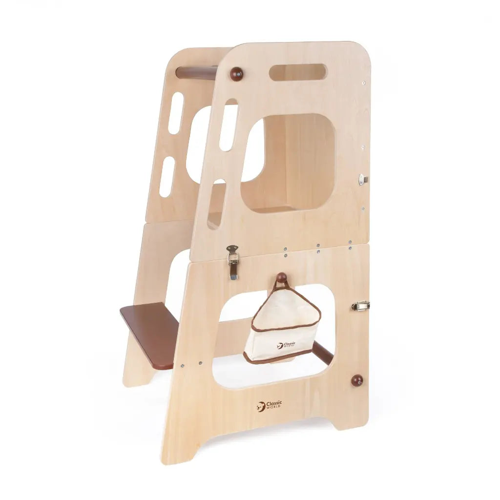 Wooden Convertible Helper Tower
