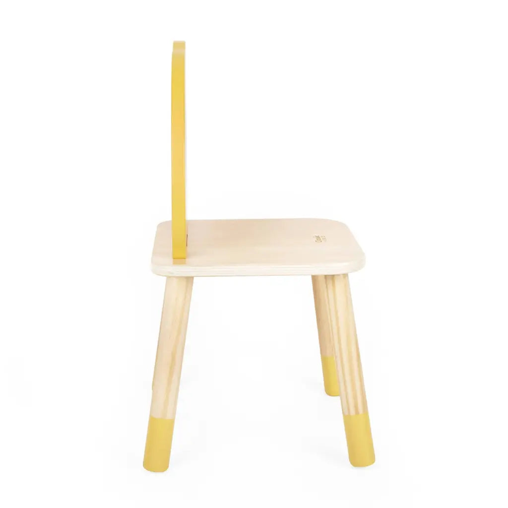 Grace Lemon Wooden Chair