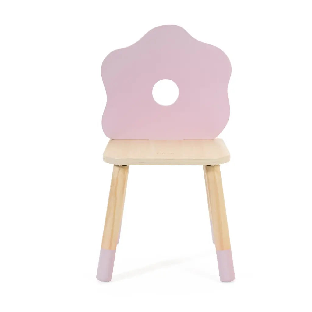 Grace Flower Wooden Chair