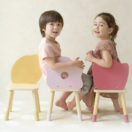 Grace Flower Wooden Chair